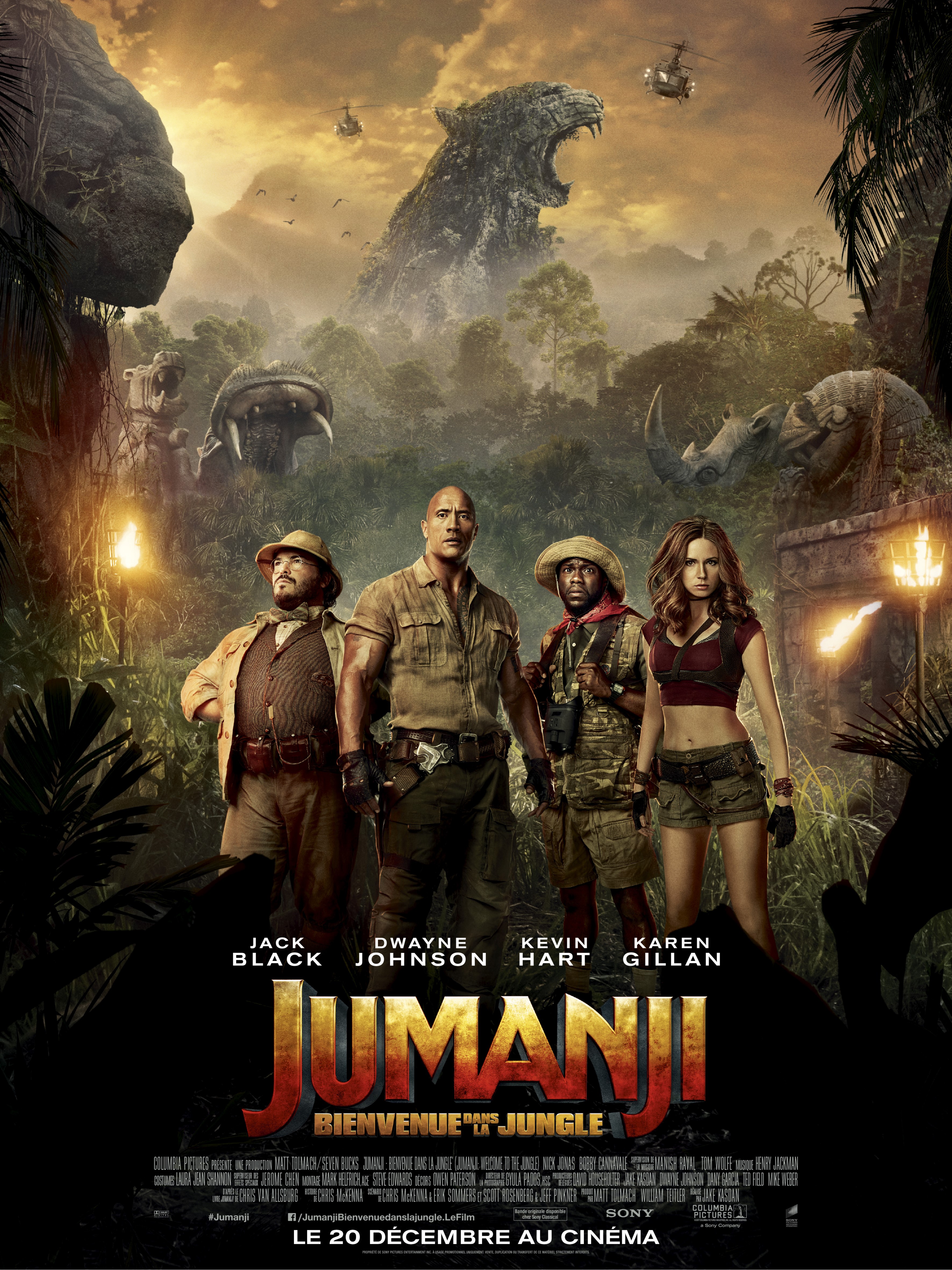 JUMANJI: Bienvenue dans la jungle - HTFlix